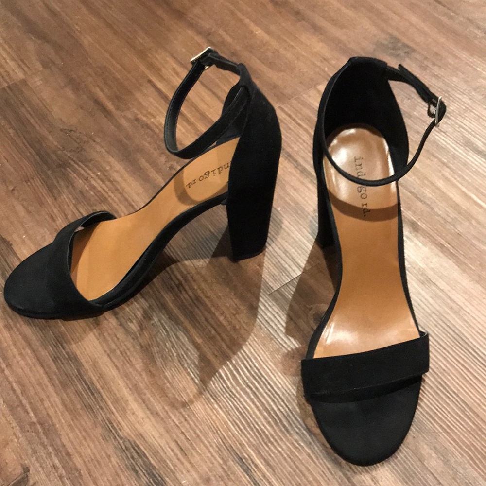 Black heels